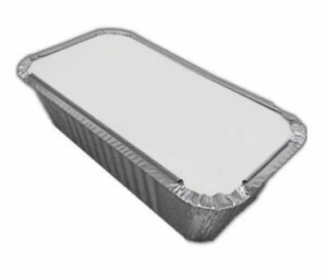 (image for) EXQUZIT 1 1/2 PORTION FOIL CONTAINER WITH LIDS 195X105X46MM -5S NO:6A