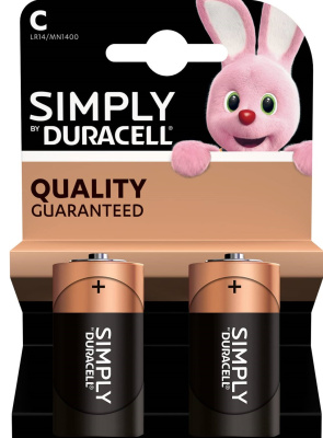 (image for) DURACELL C SIMPLY BATTERY