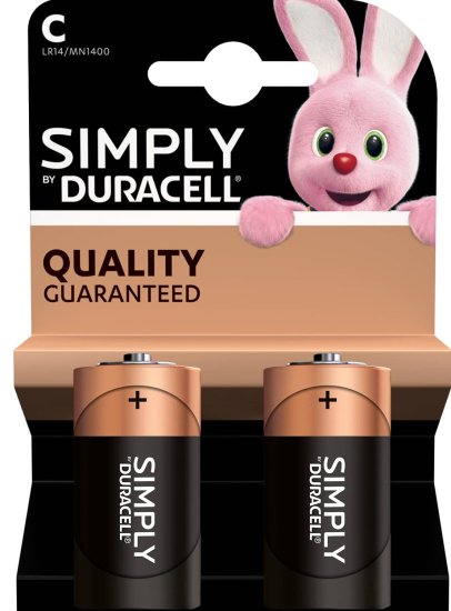 (image for) DURACELL C SIMPLY BATTERY