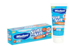 (image for) WISDOM STEP BY STEP 4+ YEARS TOOTHPASTE 75ML