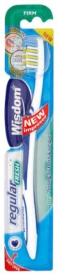 (image for) WISDOM REGULAR FRESH TOOTHBRUSH FIRM 12 FOR 6
