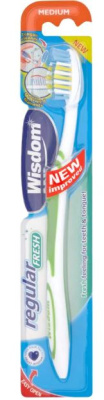 (image for) WISDOM REGULAR FRESH TOOTHBRUSH MEDIUM 12 FOR 6