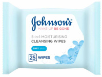 (image for) JOHNSON MAKEUP BE GONE MOISTURISING WIPES - 25S