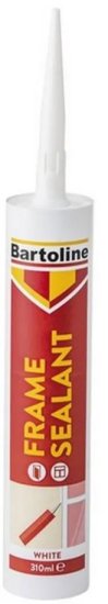 (image for) BARTOLINE FRAME SEALANT WHITE-310ML