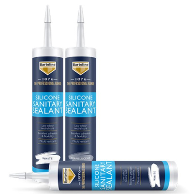 (image for) BARTOLINE SILICONE SANITARY SEALANT TRANSLUCENT-310ML