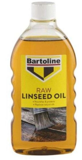 (image for) BARTOLINE RAW LINSEED OIL-500ML