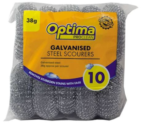(image for) RAMON H/D GALVANISED STEEL SCOURER