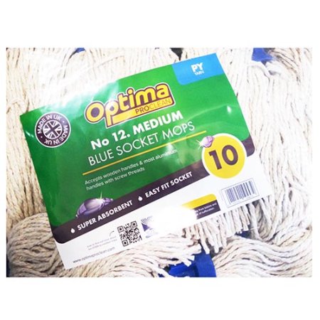 (image for) OPTIMA SOCKET MOPS PLASTIC BLU