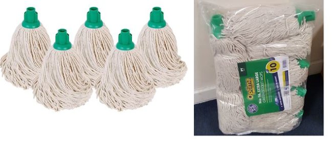 (image for) OPTIMA SOCKET MOPS PLASTIC GRE