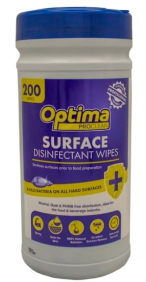 (image for) OPTIMA SURFACE DISINFECT WIPES