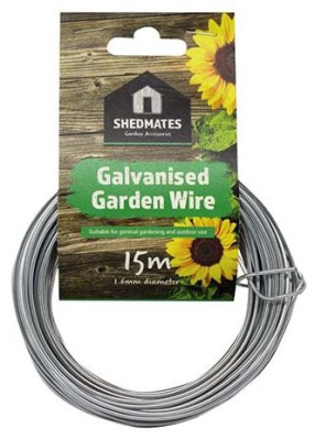 (image for) KINGFISHER GARDEN WIRE GALAVISED 1.6MM - 15M