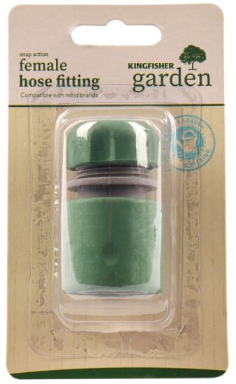 (image for) KINGFISHER GARDEN FEMALE HOSE FITTING - STD