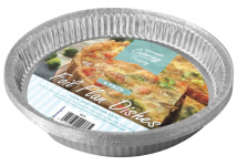(image for) KINGFISHER LARGE FOIL FLAN DISHES 6S