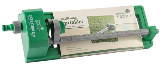 (image for) KINGFISHER GARDEN OSCILLATING SPRINKLER - STD