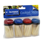 (image for) KINGFISHER WOODEN COCKTAIL STICKS 100S