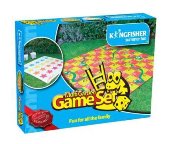 (image for) KINGFISHER SNAKE&LADDERS AND TANGLED GAME SET