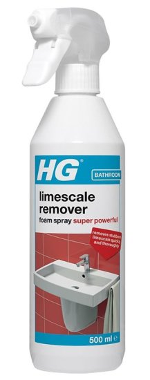 (image for) HG LIMESCALE REMOVER FOAM SPRAY POWERFUL- 500ML