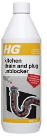 (image for) HG KITCHEN DRAIN & PLUG UNBLOCKER- 1000ML