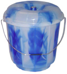 (image for) VPL PLASTIC BUCKET+LID D/COLOR