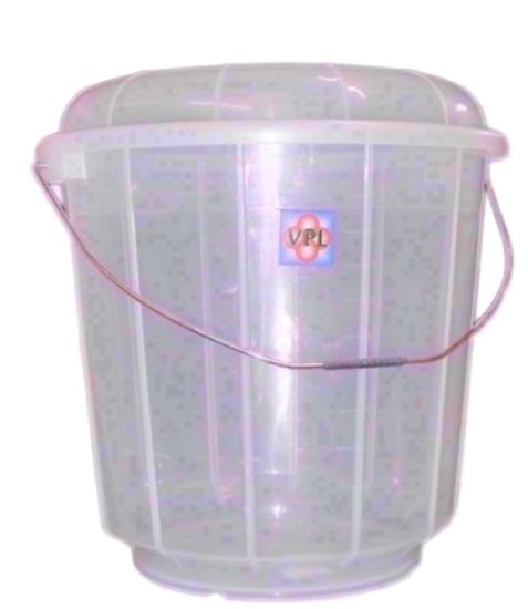 (image for) VPL PLASTIC BUCKET+LID CLEAR