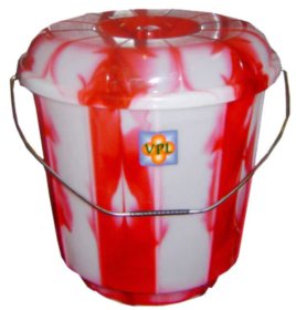 (image for) VPL PLASTIC BUCKET+LID D/COLOR