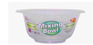 (image for) VPL PLASTIC CLEAR MIXING BOWL