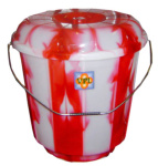 (image for) VPL PLASTIC BUCKET+LID D/COLOR