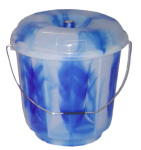 (image for) VPL PLASTIC BUCKET+LID D/COLOR