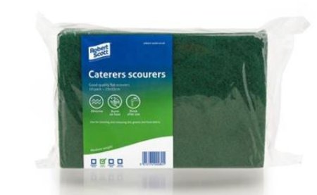 (image for) RS CATERER SCOURER PAD 10S