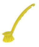 (image for) WASHUP BRUSH+COL HANDLE YELLOW