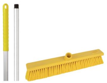 (image for) RS SOFT BROOM HEAD+HANDLE YELL