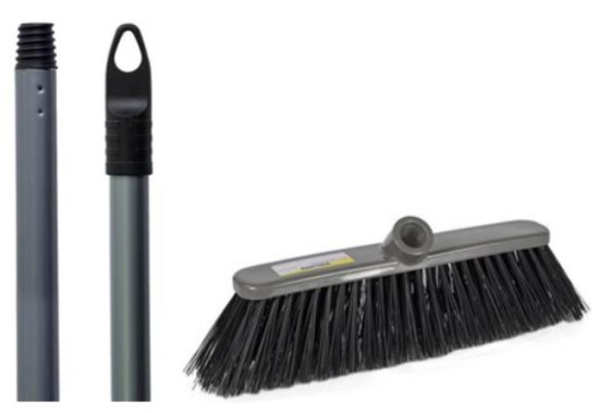 (image for) RS HW STIFF BROOMHEAD+HAND SIL