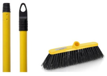 (image for) RS HW STIFF BROOMHEAD+HAND YEL