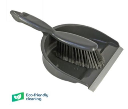 (image for) RS SOFT DUSTPAN/BRUSH RCY GREY