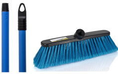 (image for) RS E/SOFT BROOM HEAD+HANDL BLU