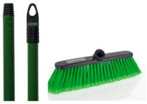 (image for) RS E/SOFT BROOM HEAD+HANDL GRN