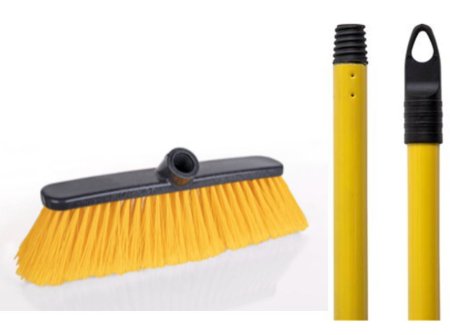 (image for) RS E/SOFT BROOM HEAD+HANDL YEL