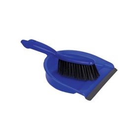 (image for) RS PRO STIFF DUSTPAN+BRUSH BLU