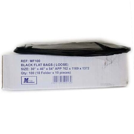 (image for) BLACK REFUSE BAGS FLAT LOOSE