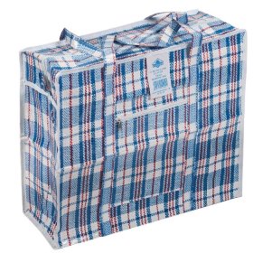 (image for) SHOP/LAUN BAGS ZIP WITH POCKET