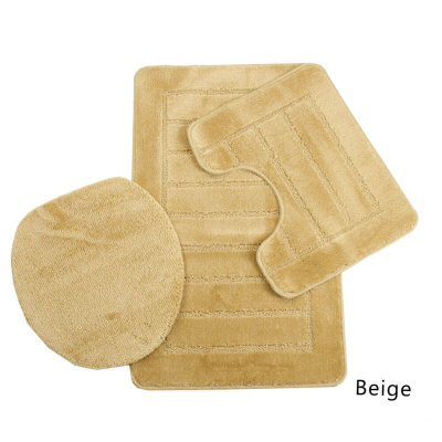 (image for) BATHROOM MAT SET 3 PIECE ASST