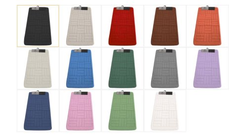 (image for) RENATO BATHROOM MAT LARGE ASSORTED - 60 X 80CM