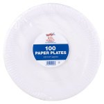 (image for) Royal Markets White Paper Plates 100S- 9""