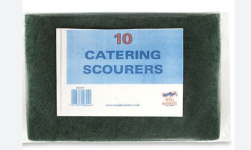 (image for) Royal Markets Green Catering Scouring Pads- 10S