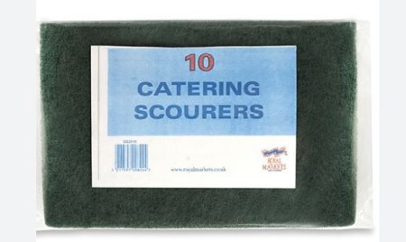 (image for) Royal Markets Green Catering Scouring Pads- 10S