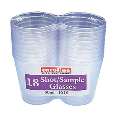 (image for) Caroline Plastic Shot Glasses 18S- 50ML