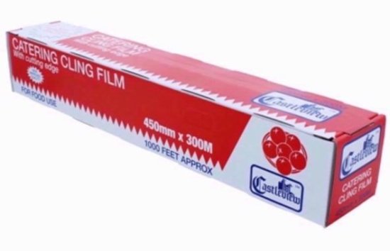 (image for) CASTLEVIEW CATERING CLING FILM- 450MMX300M