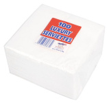 (image for) Royal Markets 2ply White Napkin 100S- 33CM
