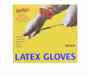 (image for) Royal Markets Latex Disposable Gloves 16S- Medium
