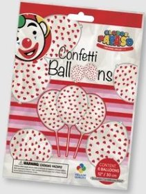 (image for) VAL BALLOON WITH CONFETTI